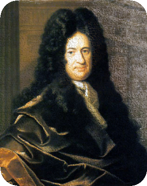 [portrait of Leibniz]